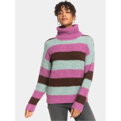 Zdjęcie Roxy Golf Pictures Of Us Swtr ERJSW03570 Różowy Regular Fit