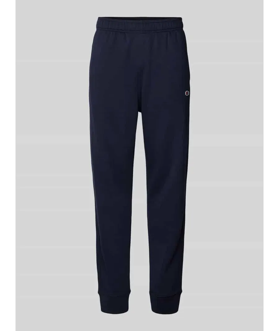 obrazek 1 Spodnie dresowe o kroju regular fit z wyhaftowanym logo
