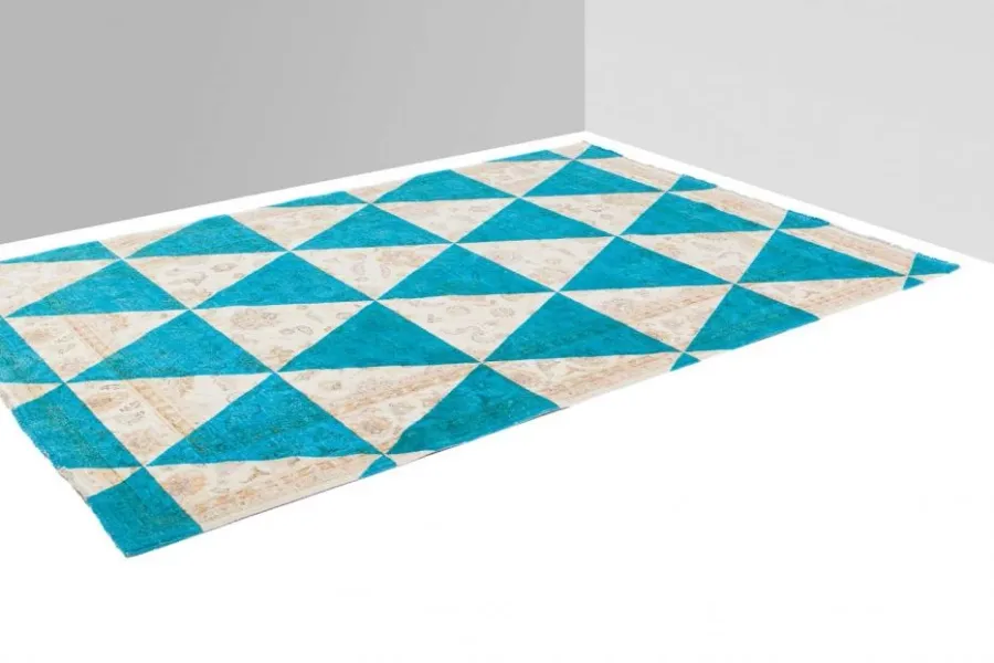 obrazek 5 Dywan o podwójnym designie - DOUBLE LAYER BLUE