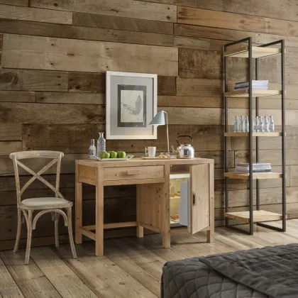 Zdjęcie Oryginalne, włoskie biurko z miejscem na lodówkę - Zanini