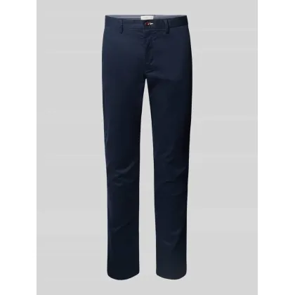 Zdjęcie Chinosy o kroju slim fit z wpuszczanymi kieszeniami