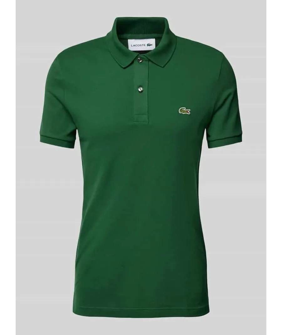 obrazek 1 Koszulka polo o kroju slim fit z naszywką z logo model ‘PIQUE’