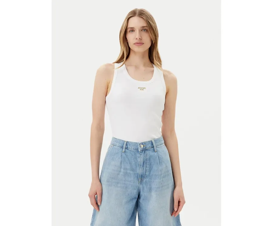 obrazek 1 JOOP! Jeans Top 30046103 Biały Slim Fit