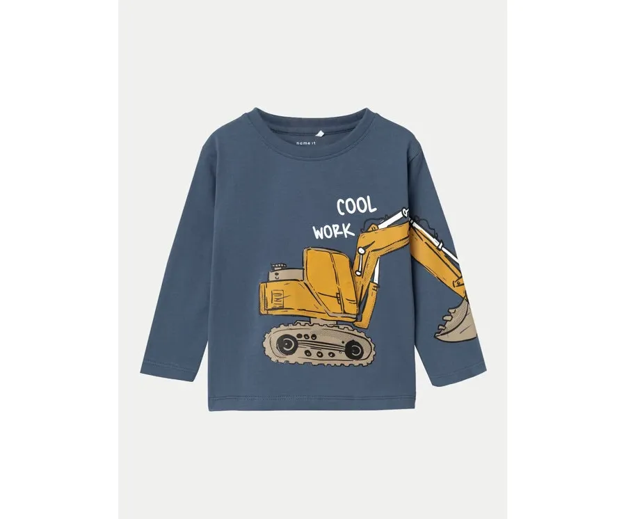 obrazek 1 NAME IT Bluzka 13233674 Niebieski Regular Fit