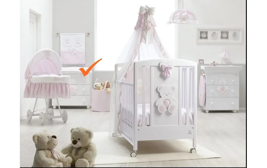 obrazek 1 Dekoracyjna komoda z misiem do pokoju dziecięcego - Italbaby