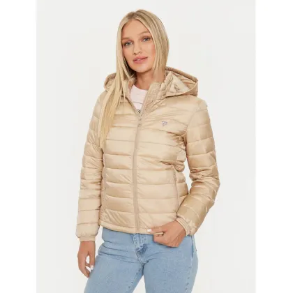 Zdjęcie Guess Kurtka puchowa W4YL00 WG922 Beżowy Regular Fit