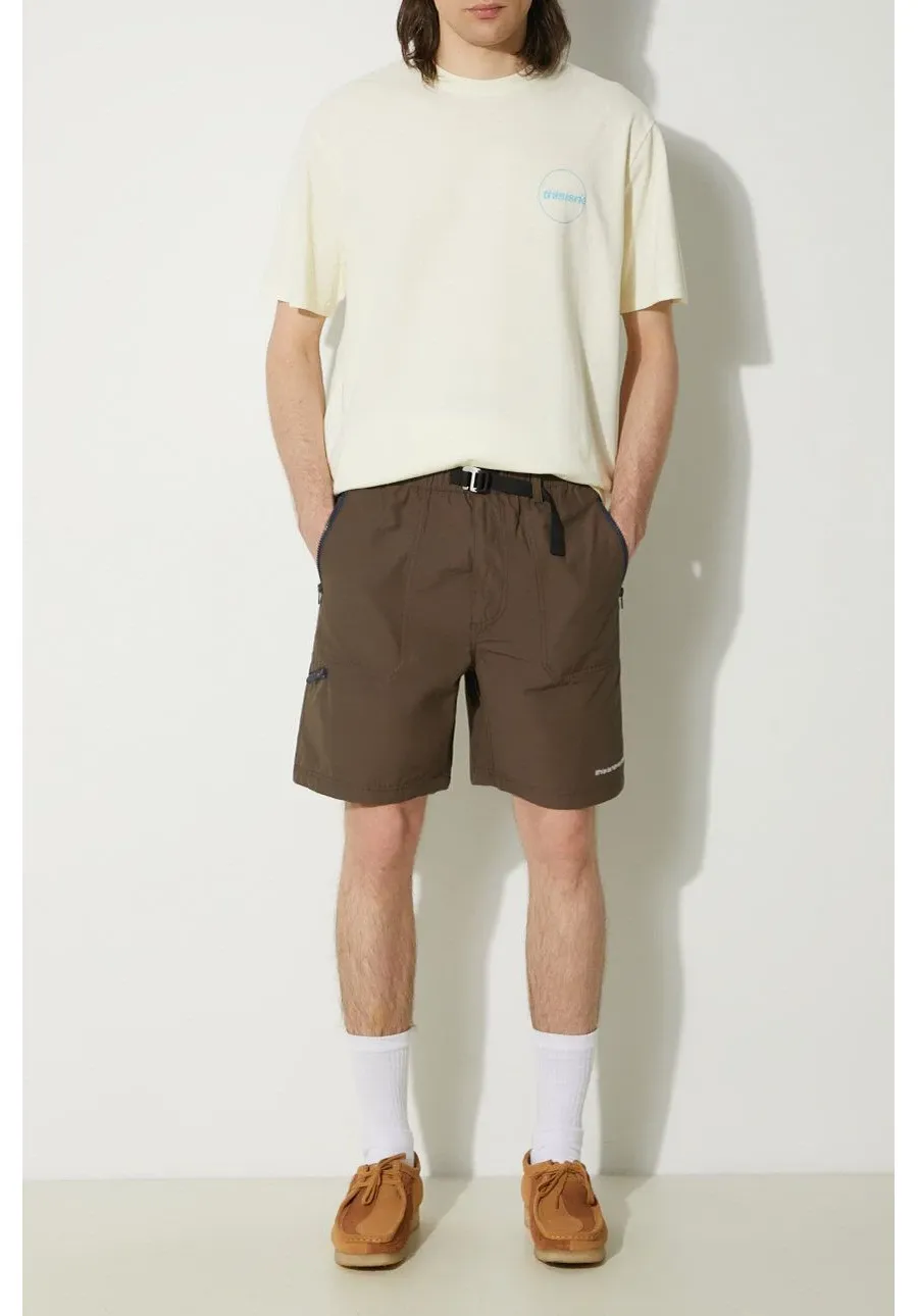 obrazek 1 thisisneverthat szorty Hiking Short męskie kolor brązowy TN241WSOOS02