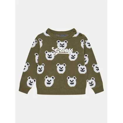 Zdjęcie Guess Sweter I4YR02 Z2S40 Zielony Regular Fit