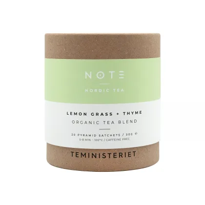 Zdjęcie Teministeriet - NOTE Lemongrass Thyme Organic - Herbata 20 Torebek TEMINISTERIET