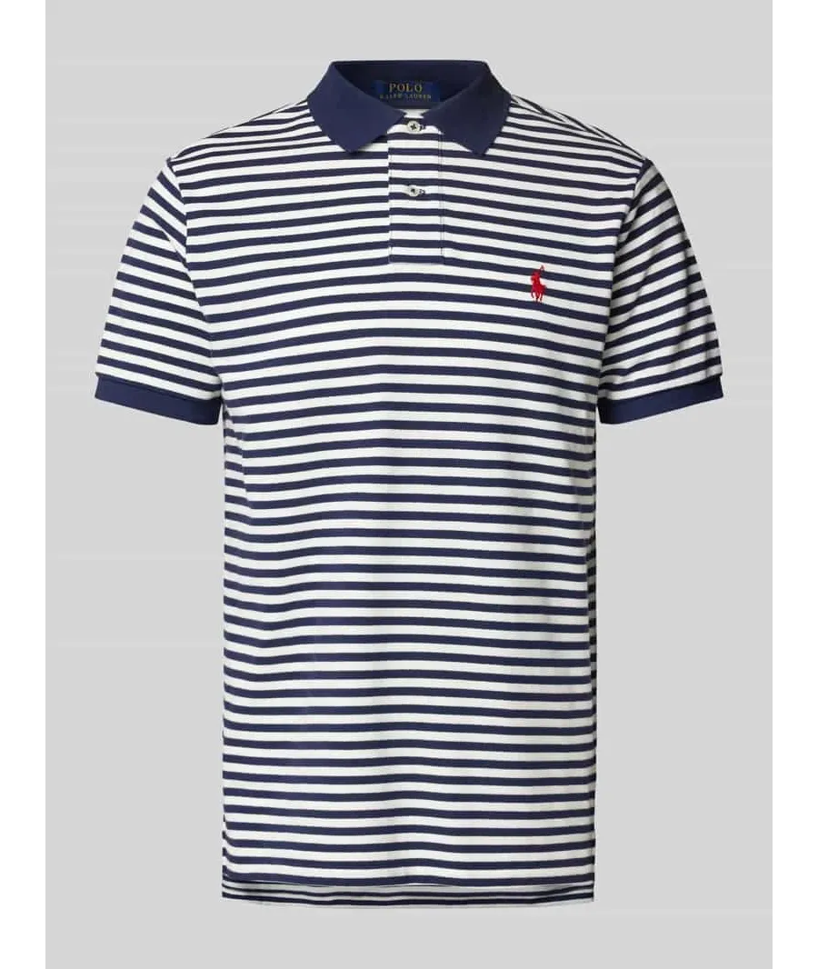 obrazek 1 Polo Ralph Lauren Polo 710956682001 Granatowy Custom Slim Fit