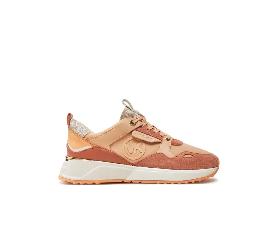 obrazek 1 MICHAEL Michael Kors Sneakersy Theo Trainer 43T4THFS1D Pomarańczowy