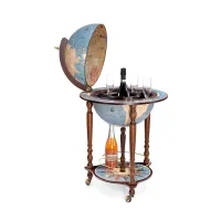 Zdjęcie Globobarek Da Vinci niebieski Globus 40 cm Zoffoli