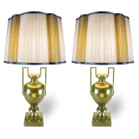 Zdjęcie Para lamp Empire z początku XIX wieku