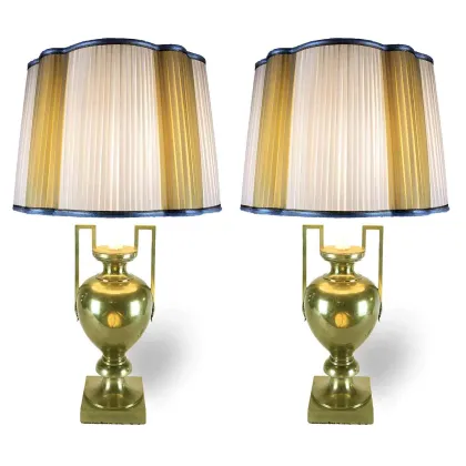 Zdjęcie Para lamp Empire z początku XIX wieku