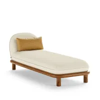Zdjęcie Elegancki leżak vintage