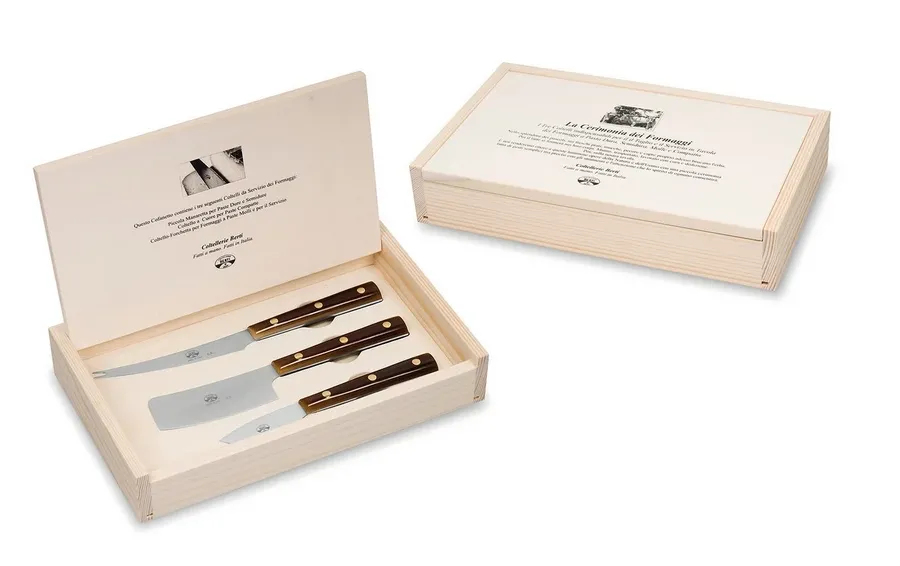 obrazek 3 Wyjątkowy zestaw luksusowych noży do sera Berti Knives
