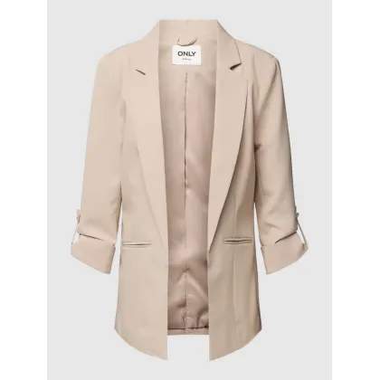 Zdjęcie Żakiet z bocznymi, lamowanymi kieszeniami model ‘KAYLE’