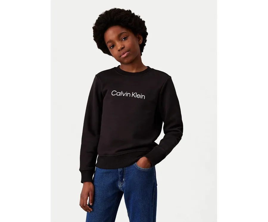 obrazek 1 Calvin Klein Jeans Bluza Inst Logo IU0IU00680 M Czarny Regular Fit