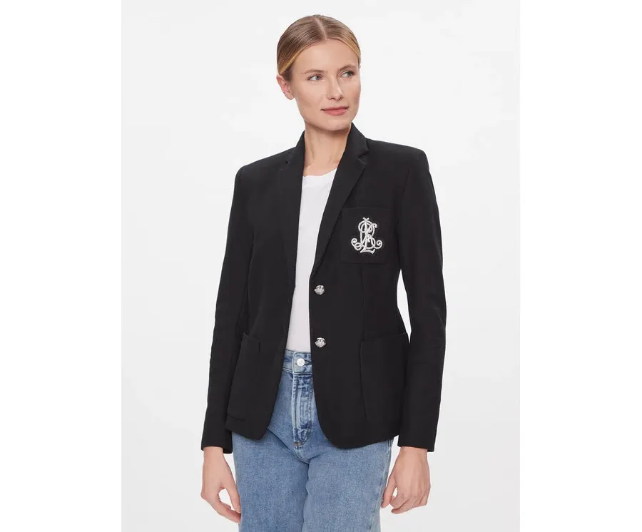obrazek 1 Lauren Ralph Lauren Marynarka 200797305 Czarny Regular Fit LAUREN RALPH LAUREN