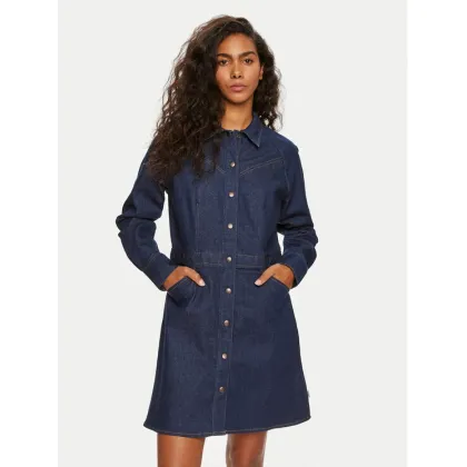 Zdjęcie Wrangler Sukienka jeansowa 112356504 Granatowy Slim Fit