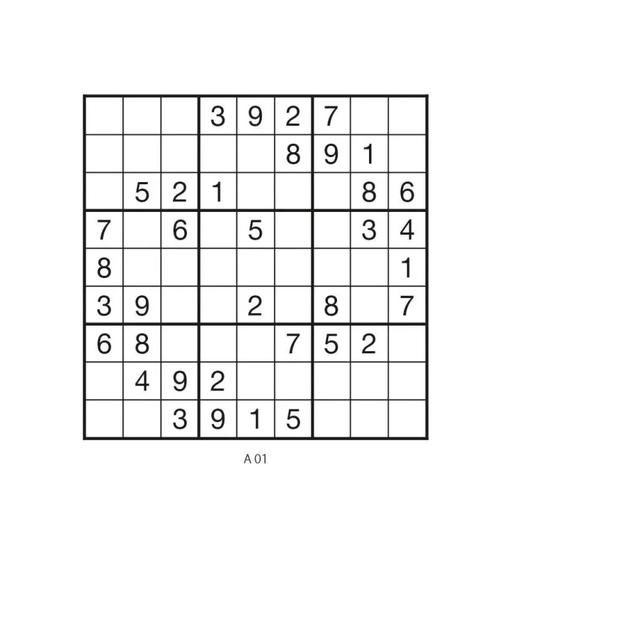 obrazek 3 Podkładka papierowa do pisania z łamigłówkami Sudoku - Sigel