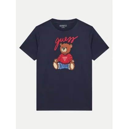 Zdjęcie Guess T-Shirt H4BJ06 I3Z14 Granatowy Regular Fit