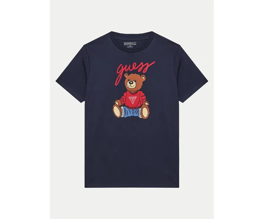 obrazek 1 Guess T-Shirt H4BJ06 I3Z14 Granatowy Regular Fit