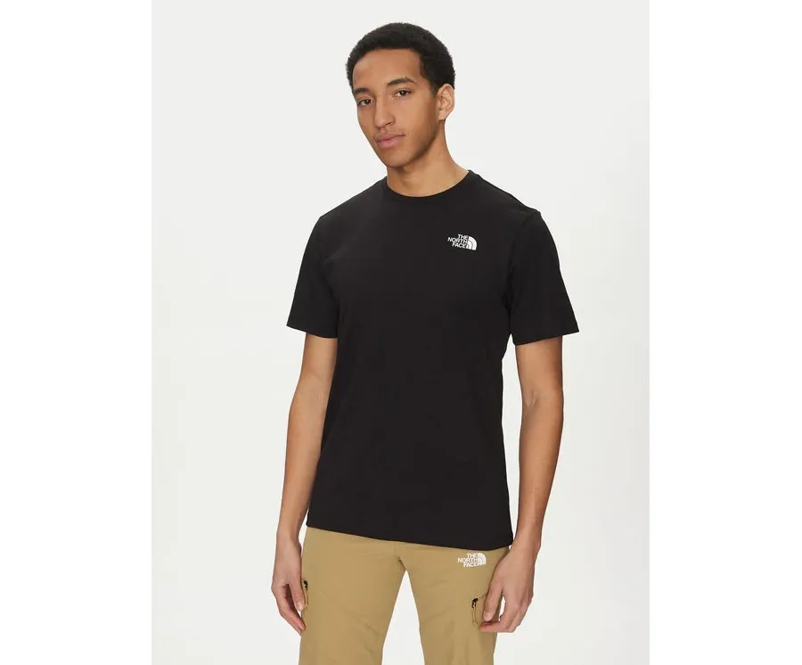 obrazek 1 The North Face T-Shirt Vertical NF0A89FP Czarny Regular Fit