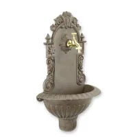 Zdjęcie Wyjątkowa ścienna fontanna wykonana z aluminium