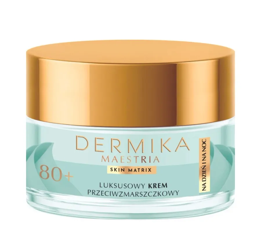 obrazek 1 Dermika Maestria Luksusowy krem przeciwzmarszczkowy 80+ na dzień i na noc 50ml 50 ml
