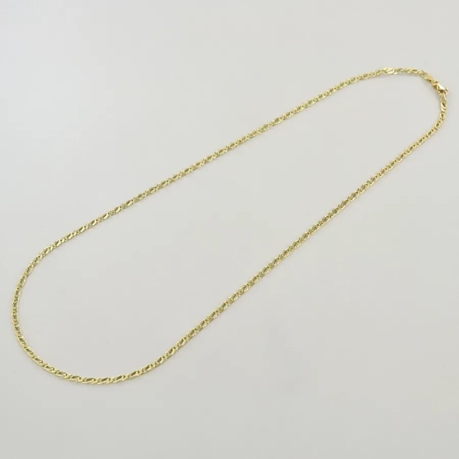 obrazek 4 Męski łańcuszek o długości 50 cm z 18-karatowego żółtego złota