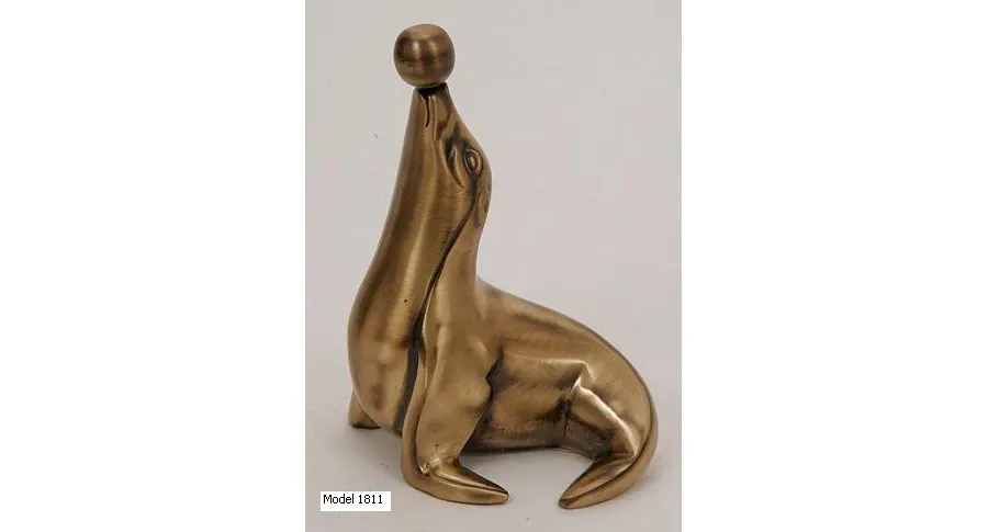 obrazek 4 Piękna figurka foki z piłką - dwie wersje!
