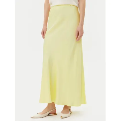 Zdjęcie ViCOLO Spódnica maxi Gonna TD0472 Żółty Slim Fit