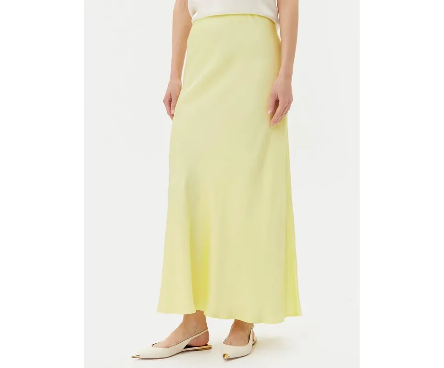 obrazek 1 ViCOLO Spódnica maxi Gonna TD0472 Żółty Slim Fit