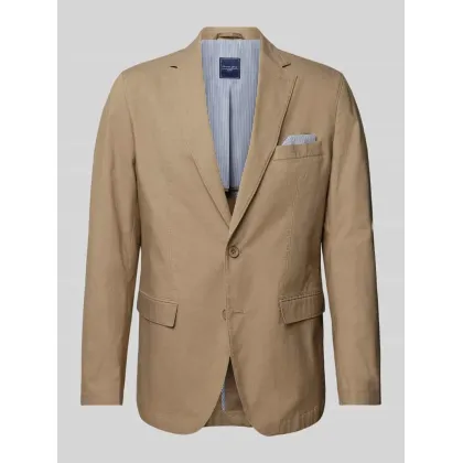 Zdjęcie Marynarka na 2 guziki z kołnierzem z połami