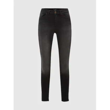 Zdjęcie Jeansy w dekatyzowanym stylu o kroju skinny fit