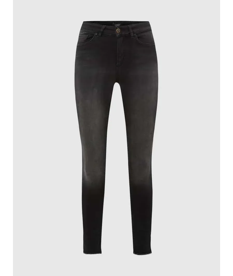 obrazek 1 Jeansy w dekatyzowanym stylu o kroju skinny fit