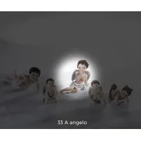 Zdjęcie Rzeźba aniołka z porcelany - Sibania