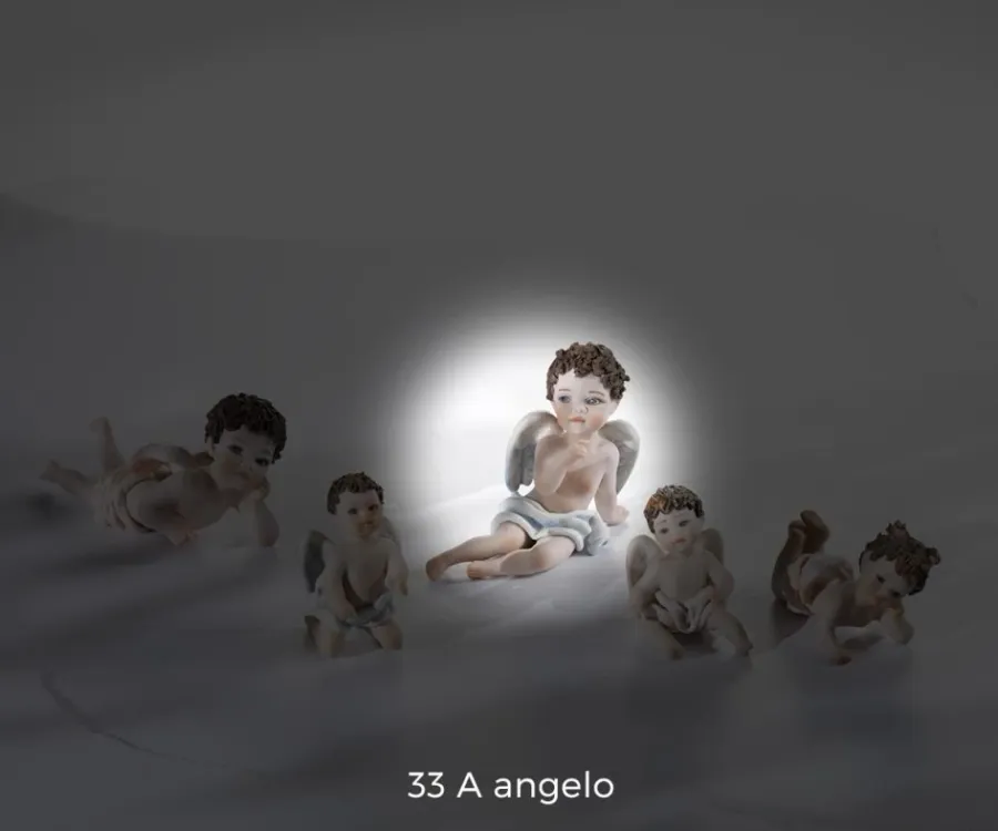 obrazek 1 Rzeźba aniołka z porcelany - Sibania