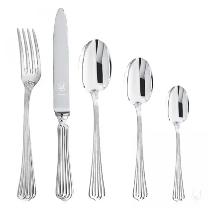 Zdjęcie Wyjątkowy 88-elementowy zestaw sztućców w skrzynce - Zaramella Argenti