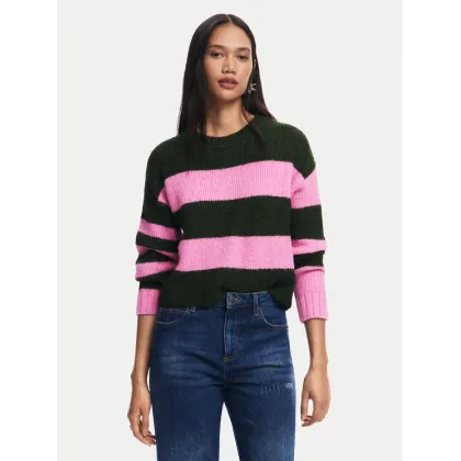 Zdjęcie Desigual Sweter Hamilton 24WWJF30 Różowy Regular Fit