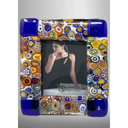 Zdjęcie Oryginalna szklana ramka do zdjęć ze szkła Murano