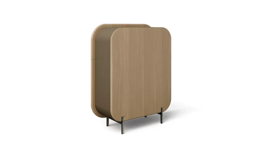 obrazek 1 Minimalistyczna włoska gablota do salonu