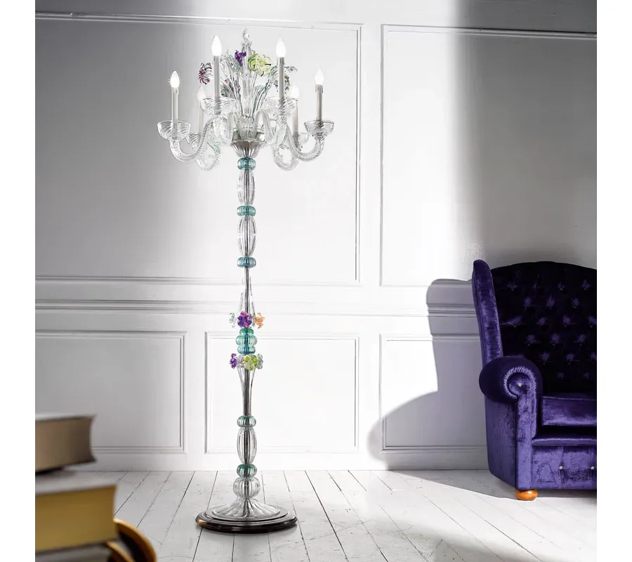 obrazek 1 Wielokolorowa lampa podłogowa PV24/6 marki Arte Veneziana