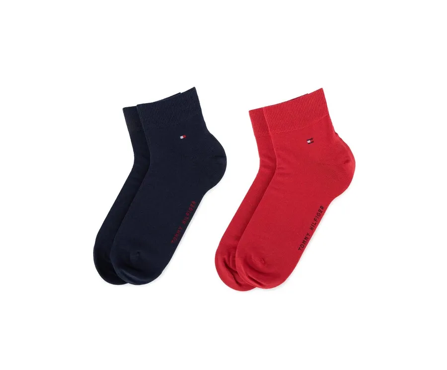 obrazek 1 Tommy Hilfiger Zestaw 2 par niskich skarpet męskich 342025001 Granatowy