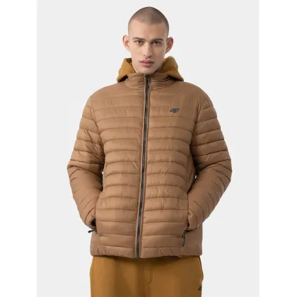 Zdjęcie 4F Kurtka przejściowa 4FAW23TDJAM239 Brązowy Regular Fit