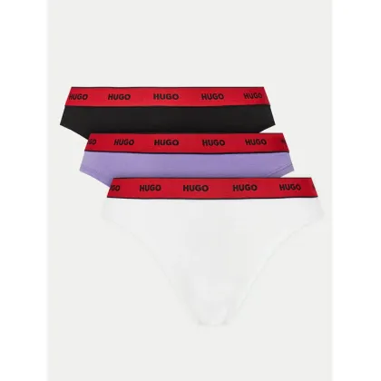Zdjęcie Hugo Komplet 3 par stringów 50480150 Kolorowy HUGO
