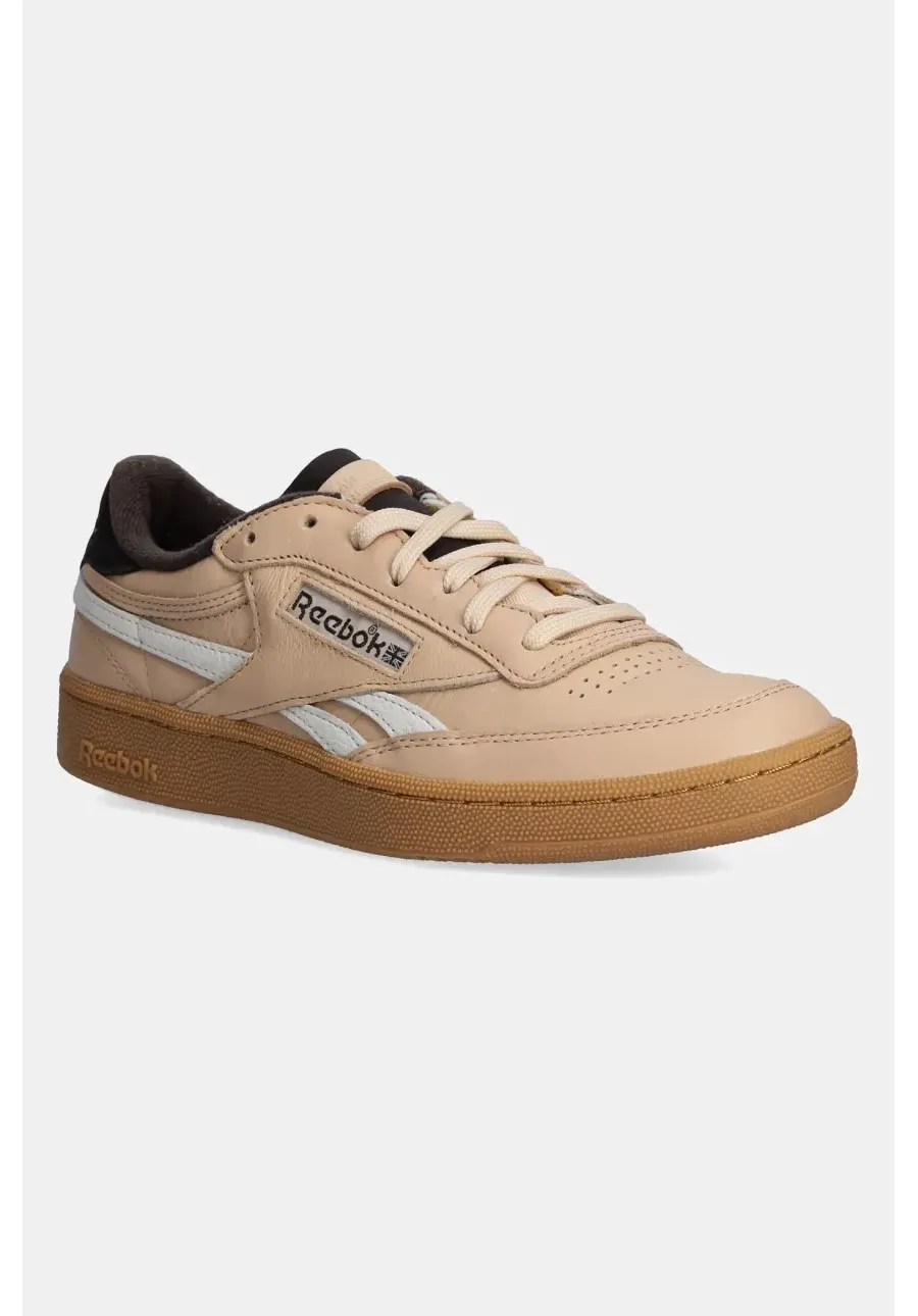 obrazek 1 Reebok sneakersy skórzane Club C Revenge Vintage kolor brązowy 100201195