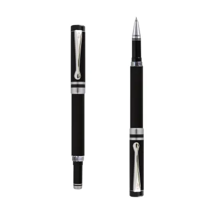 Picture Prestigious ebony wood pen - Ipazia Ebano - M'Art