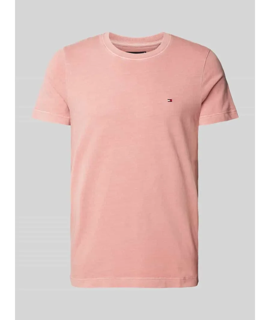 obrazek 1 T-shirt o kroju slim fit z wyhaftowanym logo model ‘GARMENT’